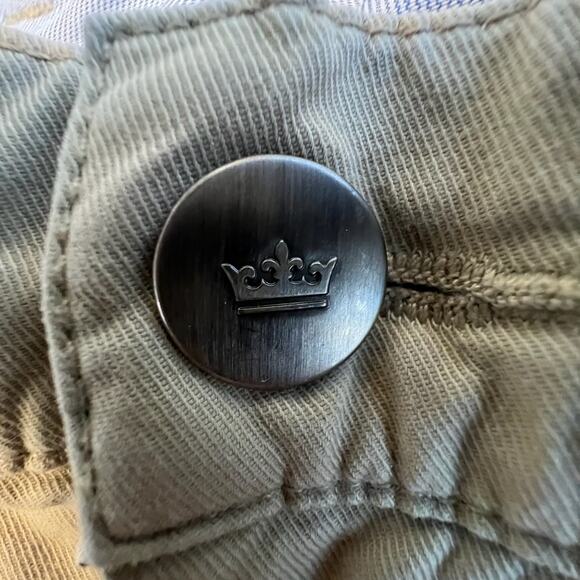 Peter Millar Men's Khaki Performance Five Pocket Straight Leg Pants Sz 38 Cream - Picture 9 of 13